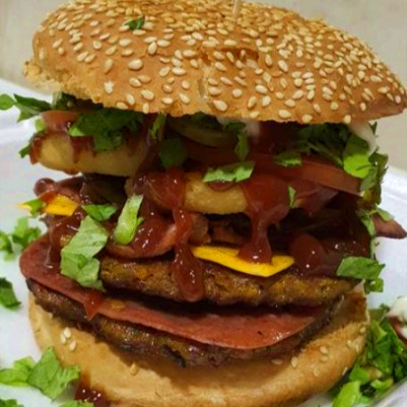 Onion BBQ Burguer