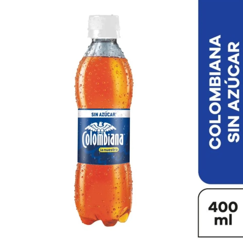 Colombiana sin azucar 400 ml