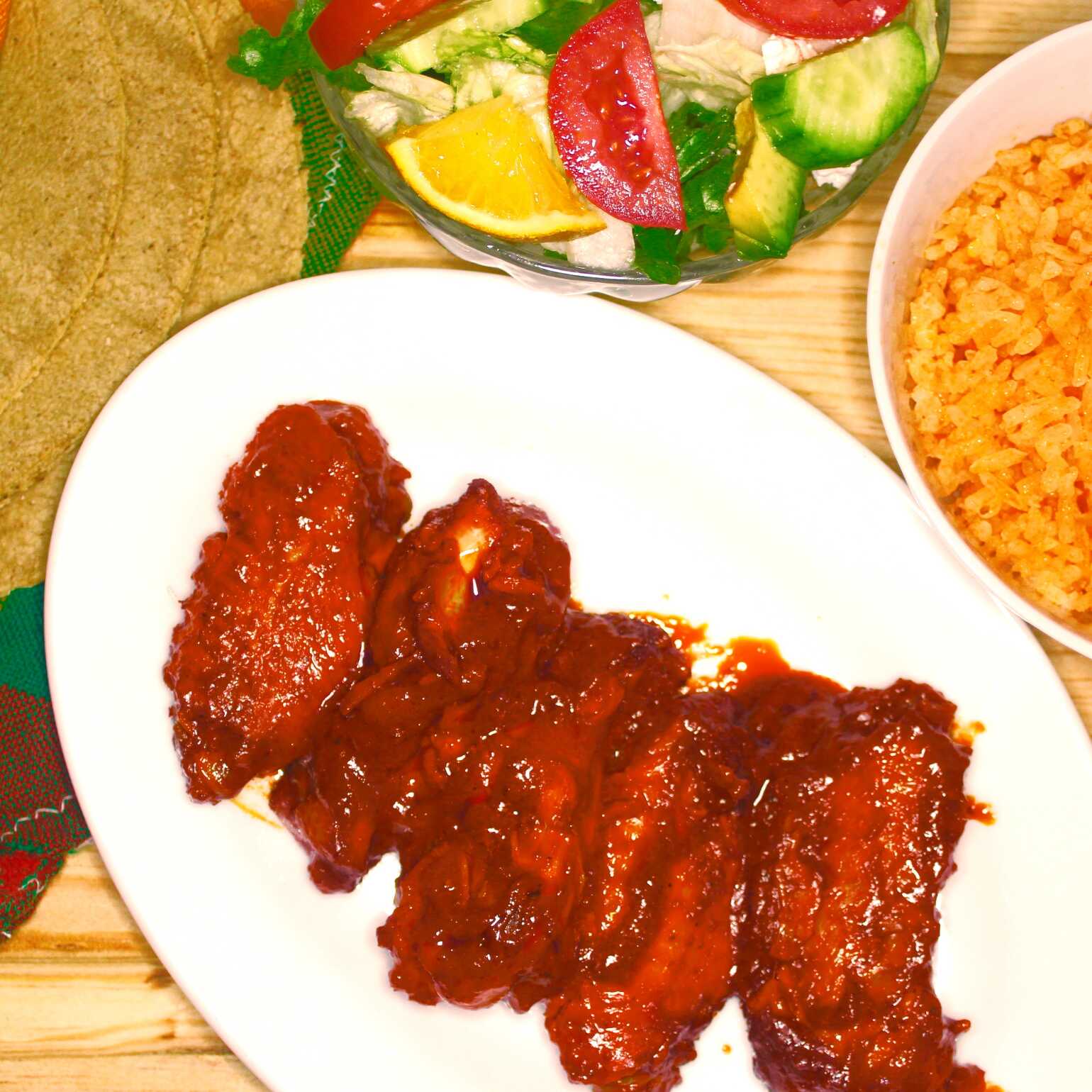 Alitas Adobadas