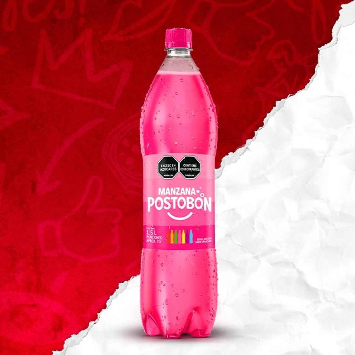 Botella 1.5L Manzana