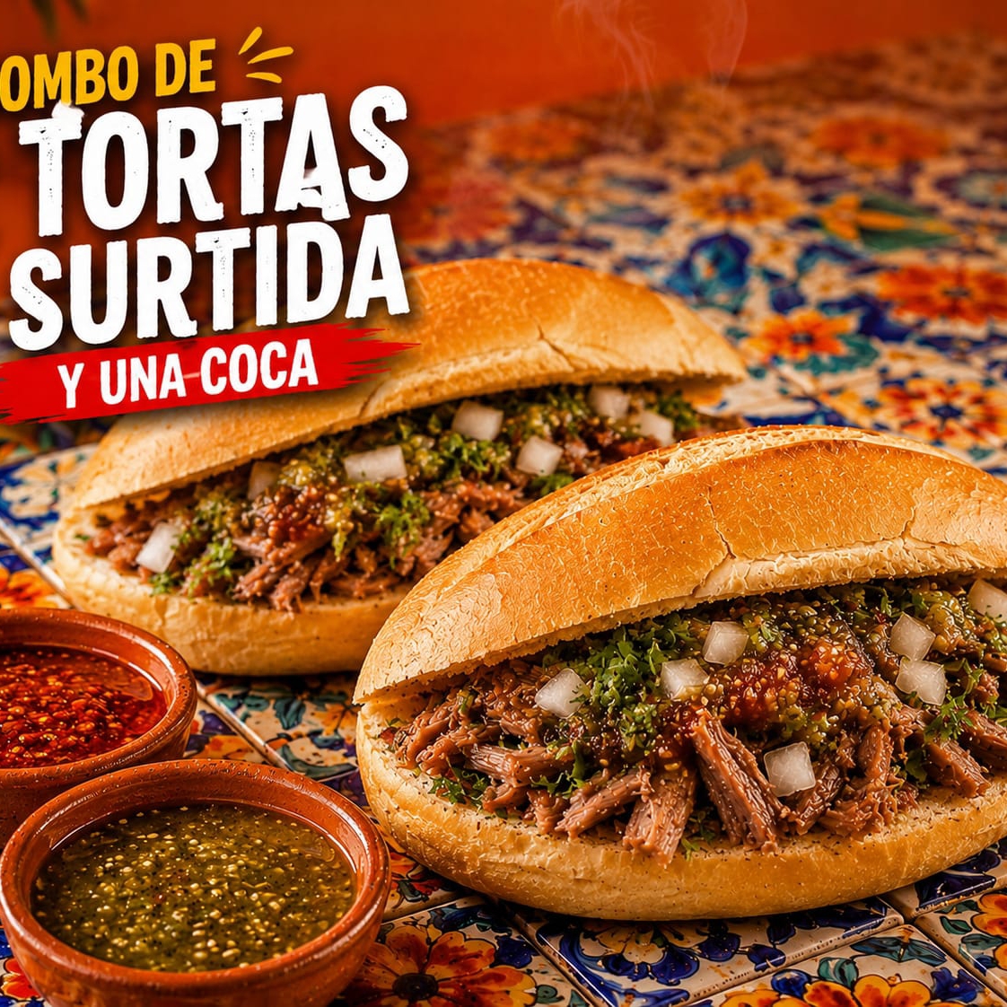 COMBO 2 TORTAS SURTIDA Y UNA COCA
