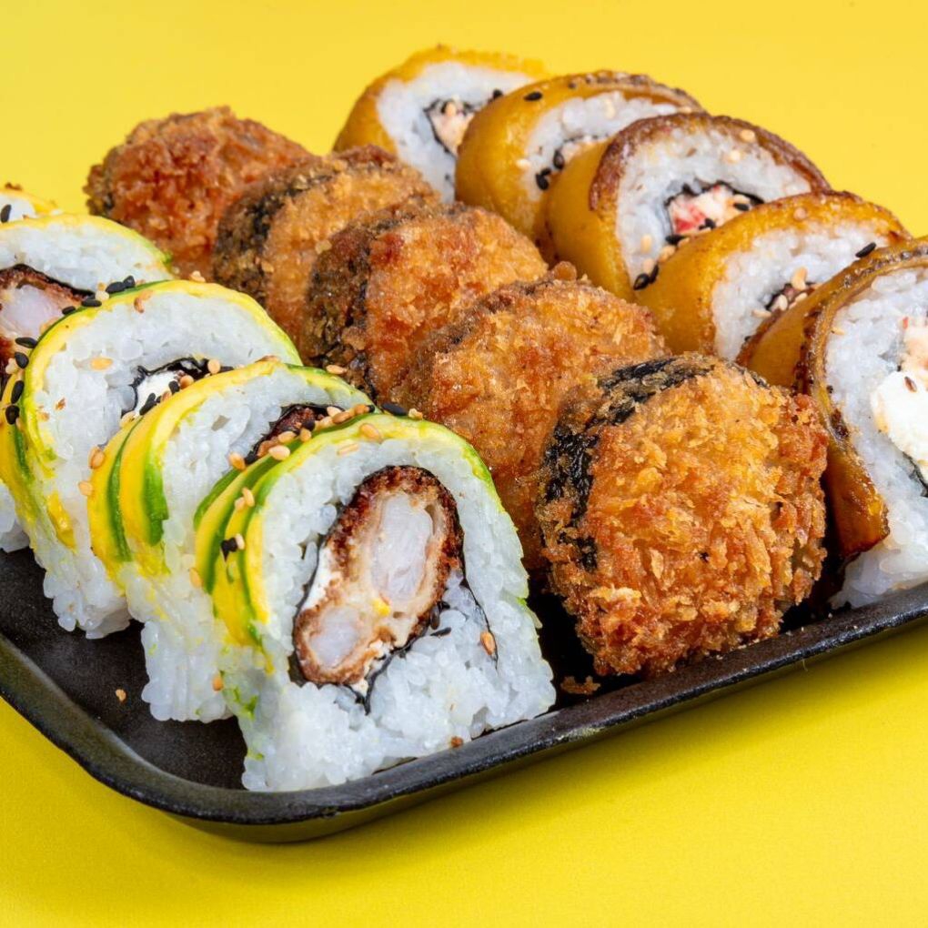 Combo 15 Maki Arcoiris 🌈🍣🍱