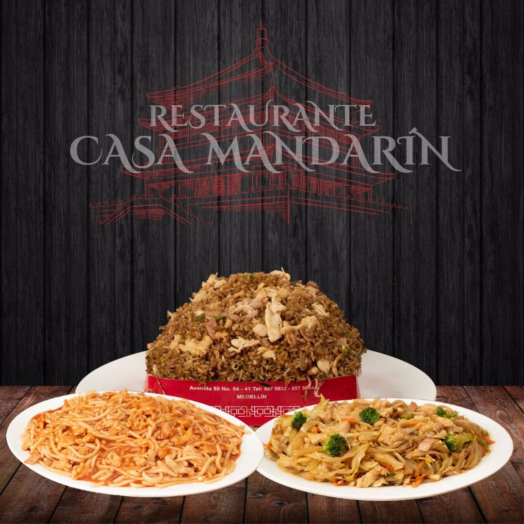 Combinado Especial (Arroz, Chop Suey y Spaguettis)
