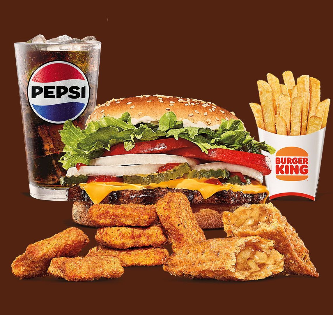 Combo Whopper + Pay o 6 Nuggets Gratis