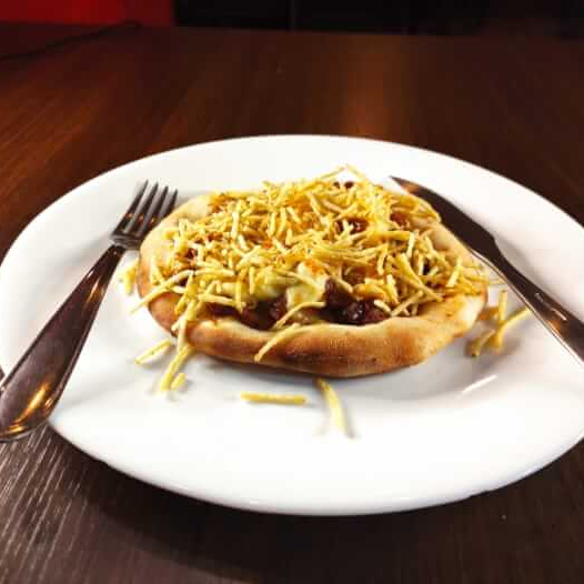 Strogonoff bovino, catupiry, batata palha e champignon