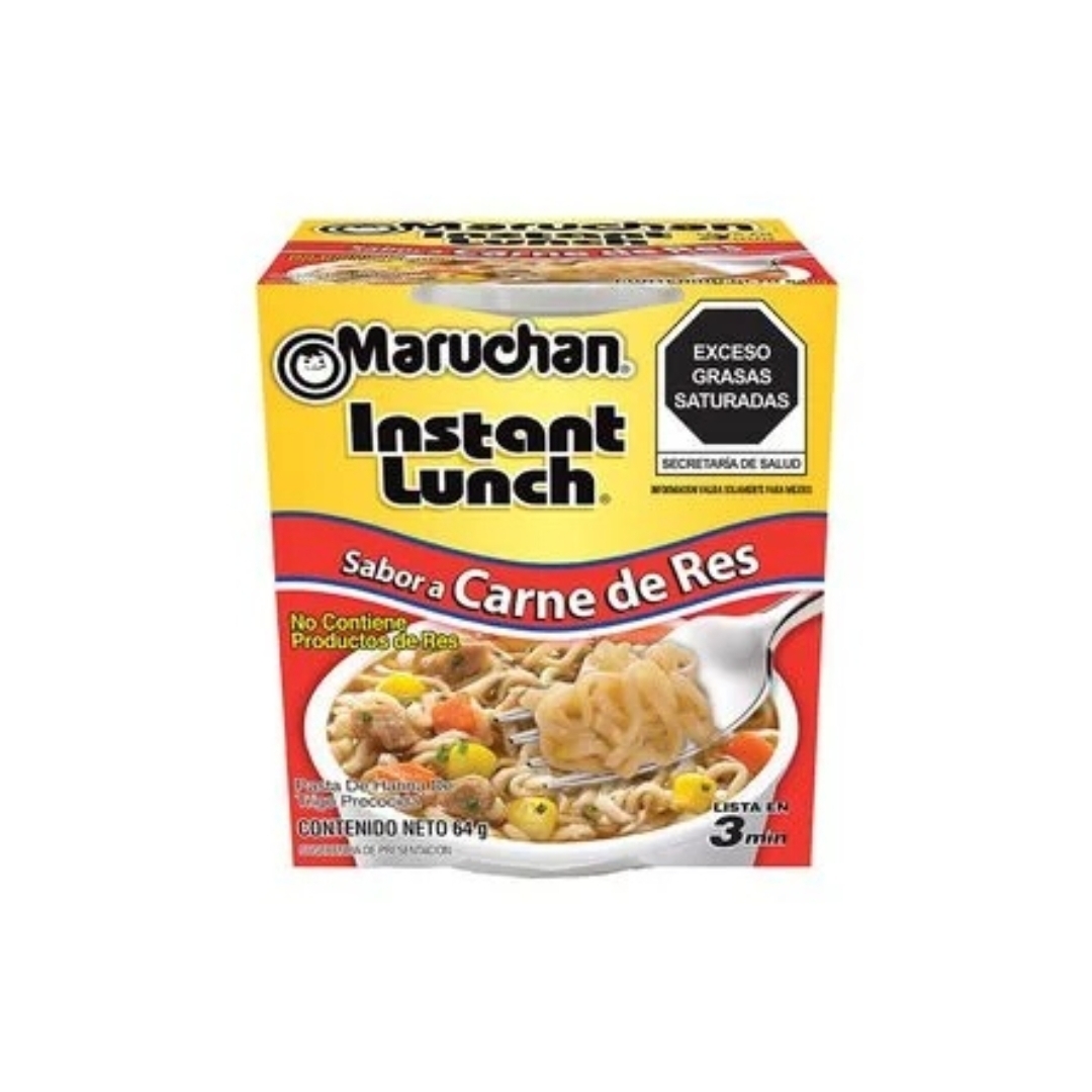 Sopa Instantánea Maruchan Sabor Carne de Res 64g