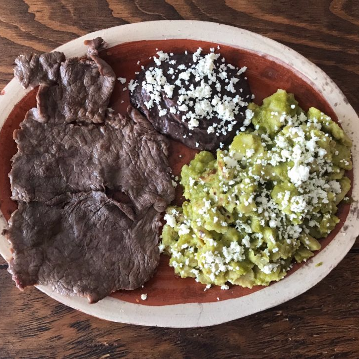 Cecina con Estrujada