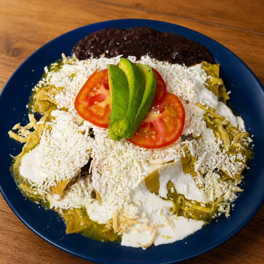 Chilaquiles Pollo o Panela