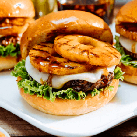 Hamburguesa Hawaiana