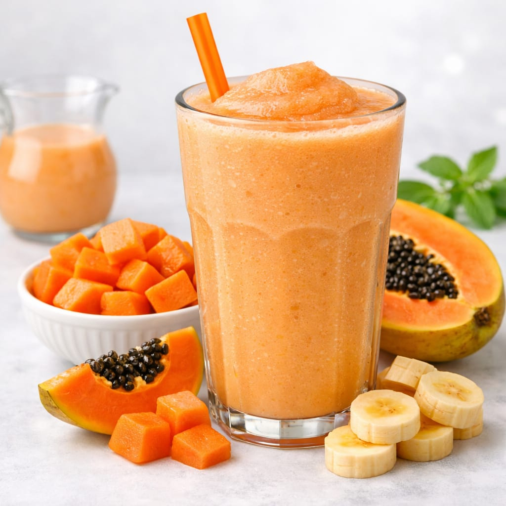 Licuado de Papaya