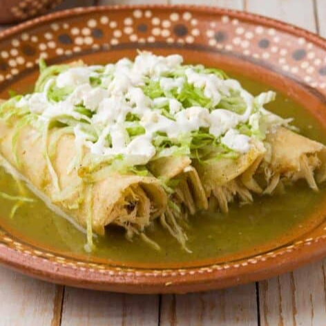 Enchiladas Verdes