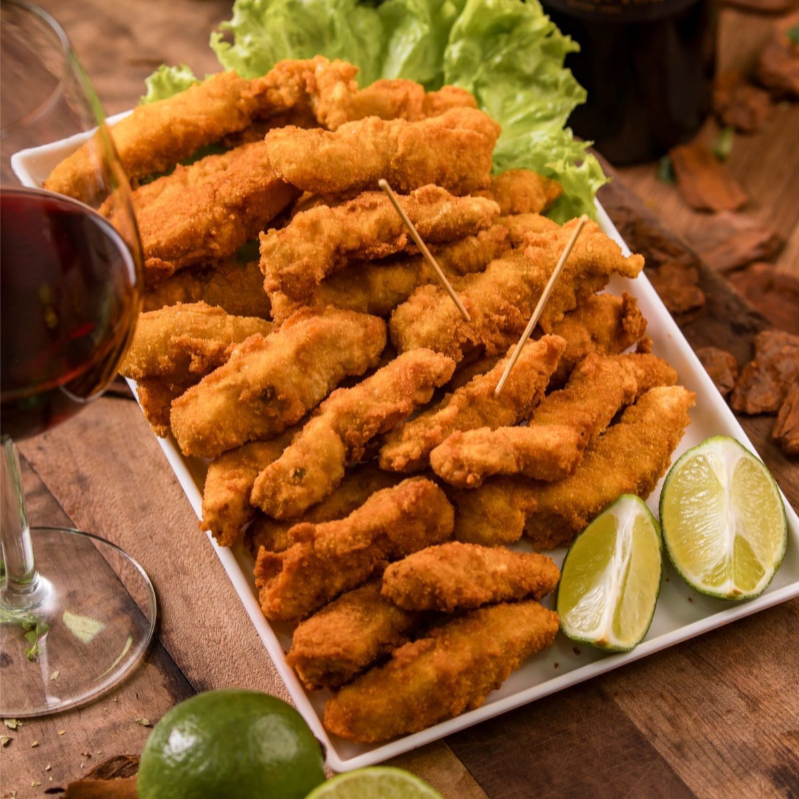 Acompanhamento: (Farofa e vinagrete)