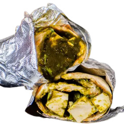 Paneer Saag Burrito