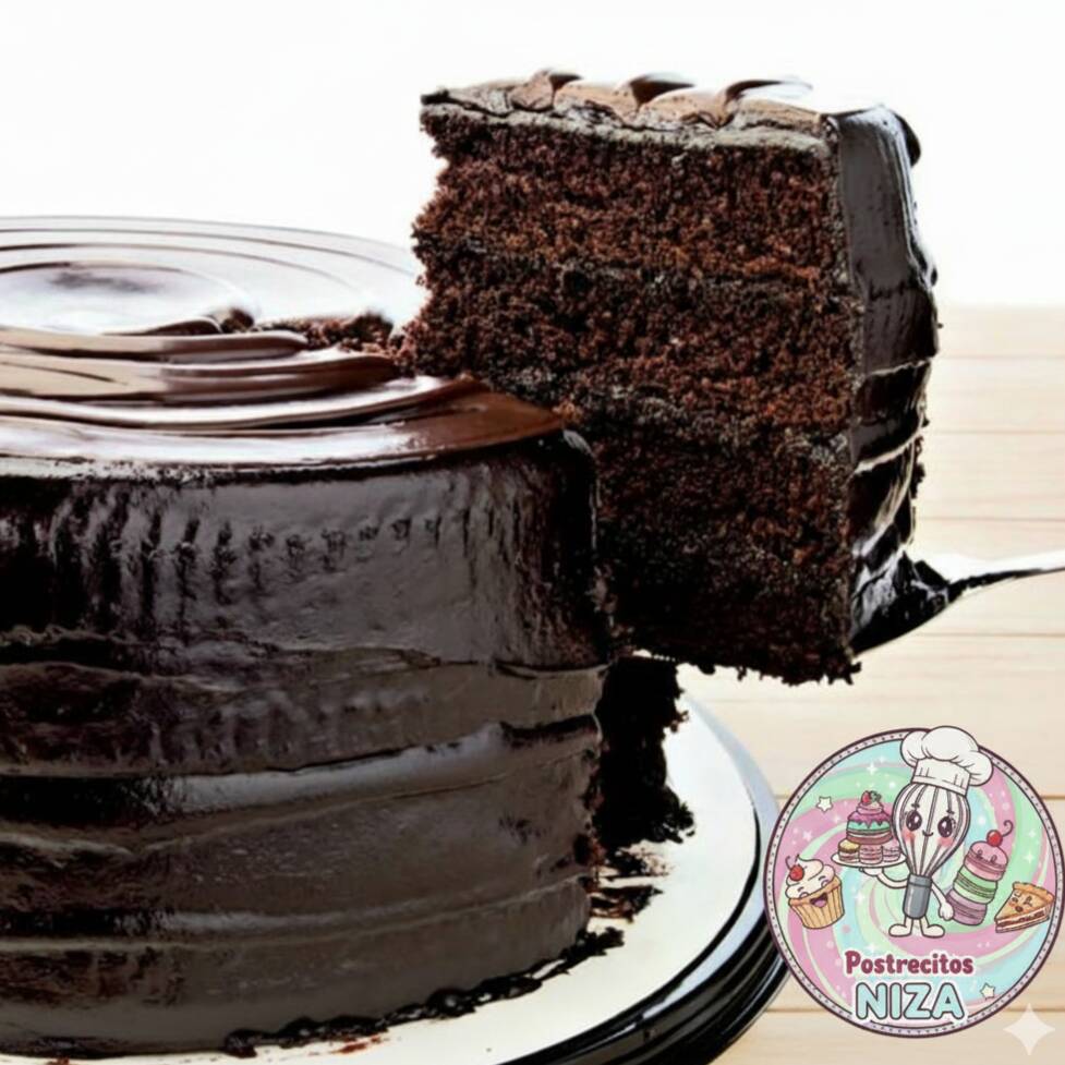 Rebanada De Pastel Chocolate Fudge