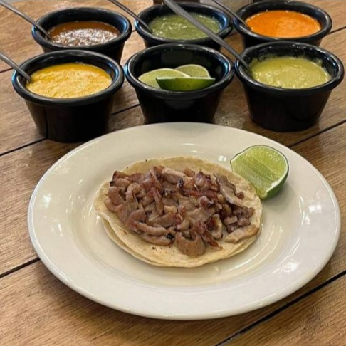 Taco de Costilla con Queso 1 Pieza