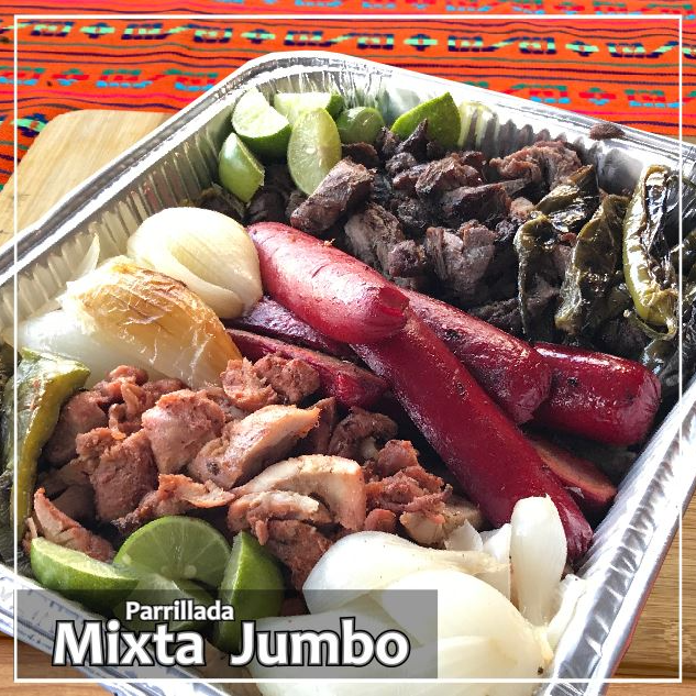 Parrillada Mixta Pollo/Arrachera Jumbo