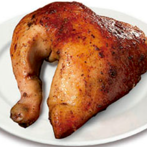 1/4 Pollo Solo ( Sin Papas / Sin Ensalada )