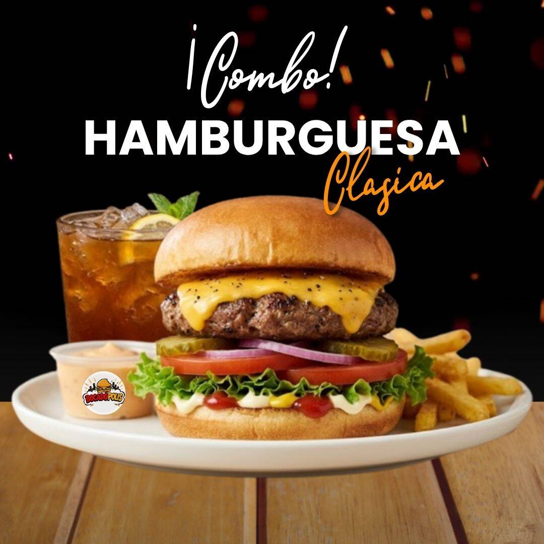COMBO Hamburguesa Clásica