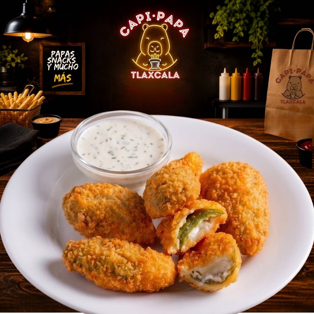 Jalapeños Rellenos de Queso Crema
