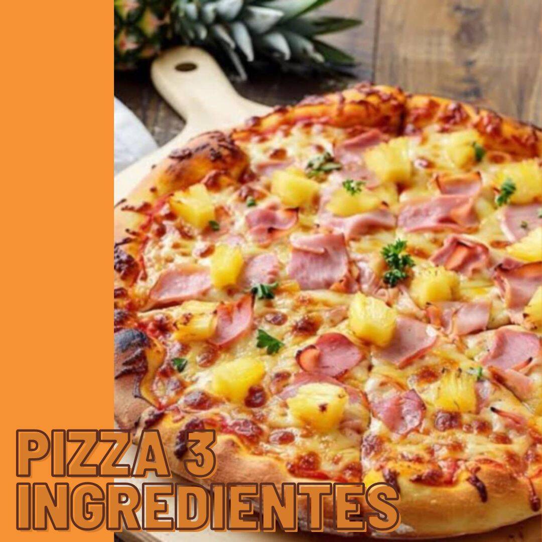 Pizza 3 Ingredientes