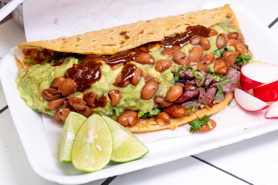 Quesadilla de Asada de Maíz