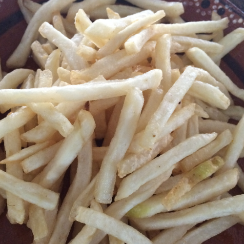 Orden de papas fritas.
