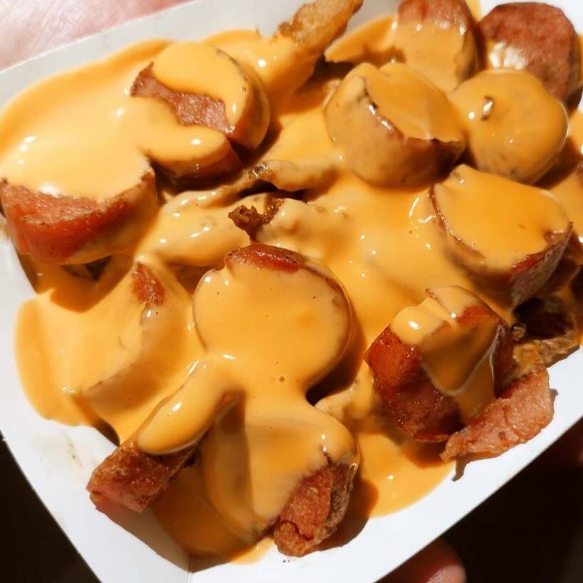 Salchipapas MEDIANAS