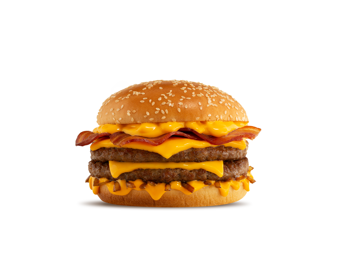 Grand Bacon Cheddar McMelt Doble