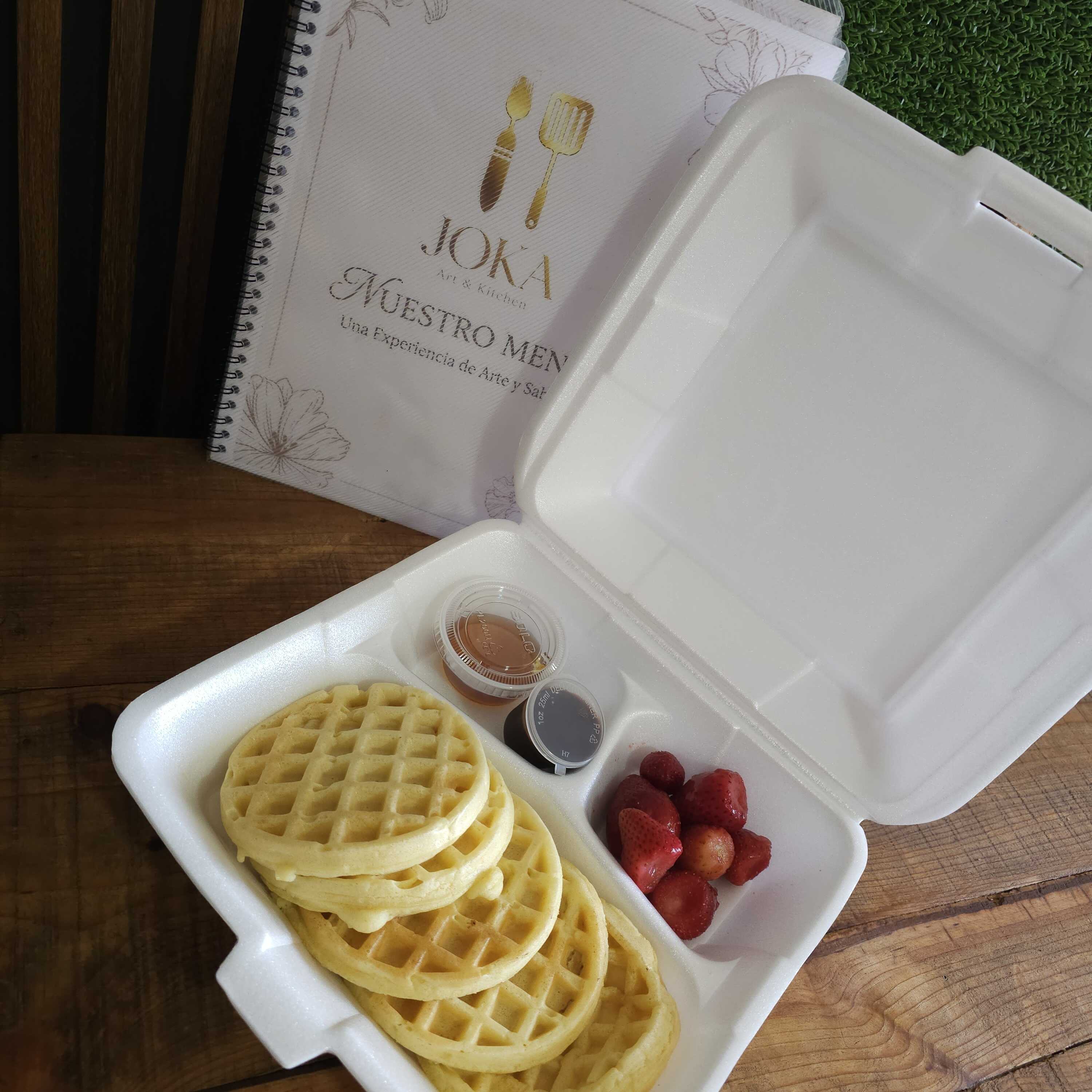 Waffles (4 Piezas)