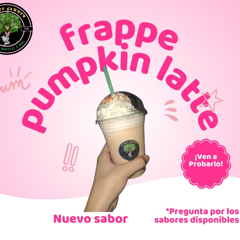 Frappe Sabor Nuevo Pumpkin Latte