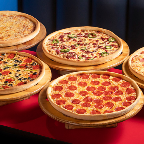 FIESTA PIZZAS (5 Pizzas)