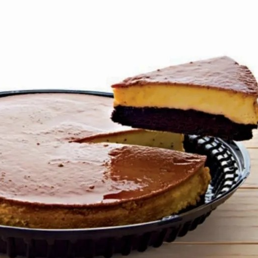 Rebanada Chocoflan