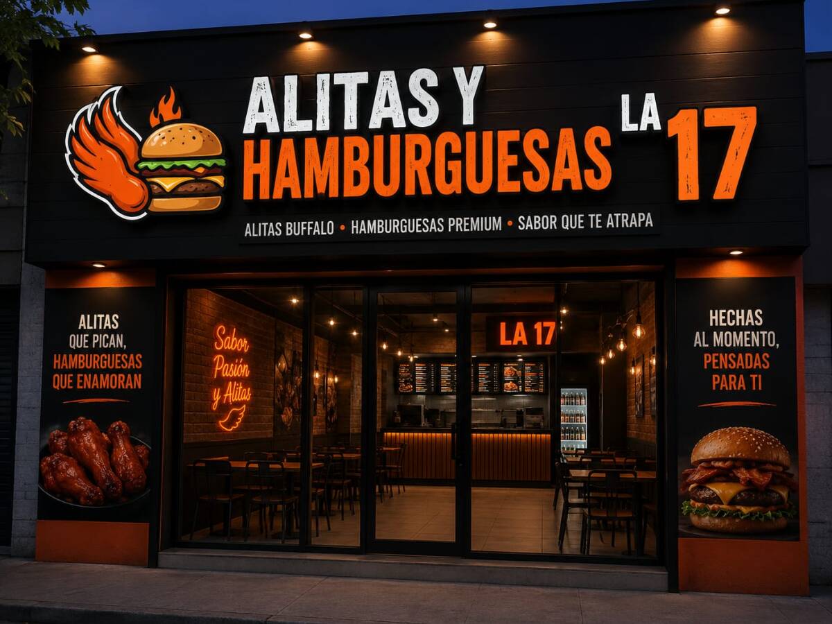 ALITAS Y HAMBURGUESAS LA 17