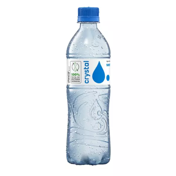 Garrafa de água com gás
