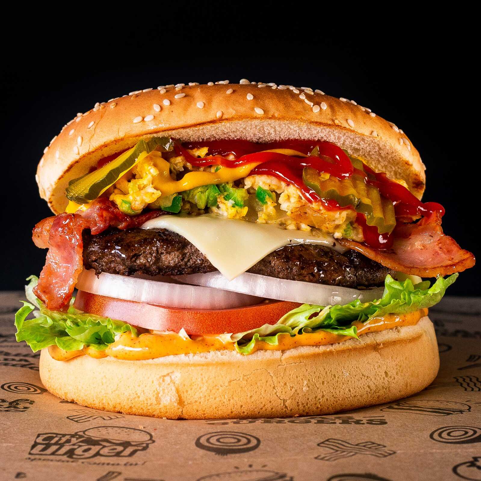 Hamburguesa La Azteca