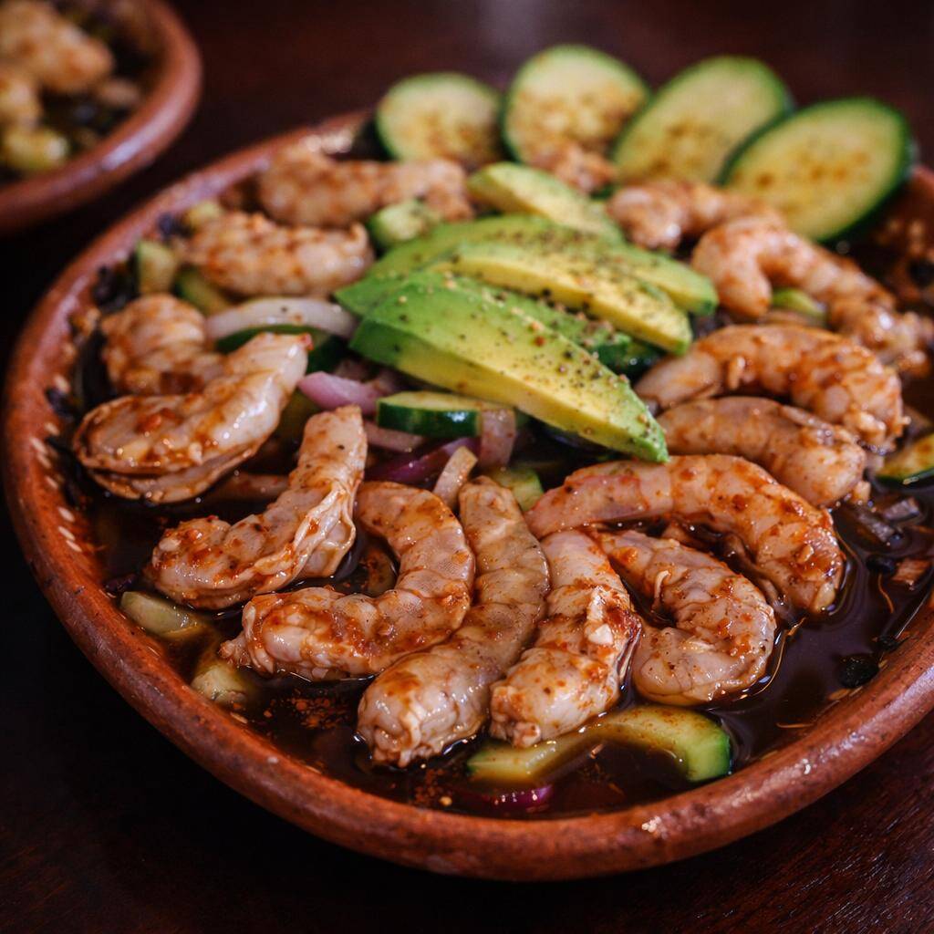 AGUACHILE EN SALSA ROJA