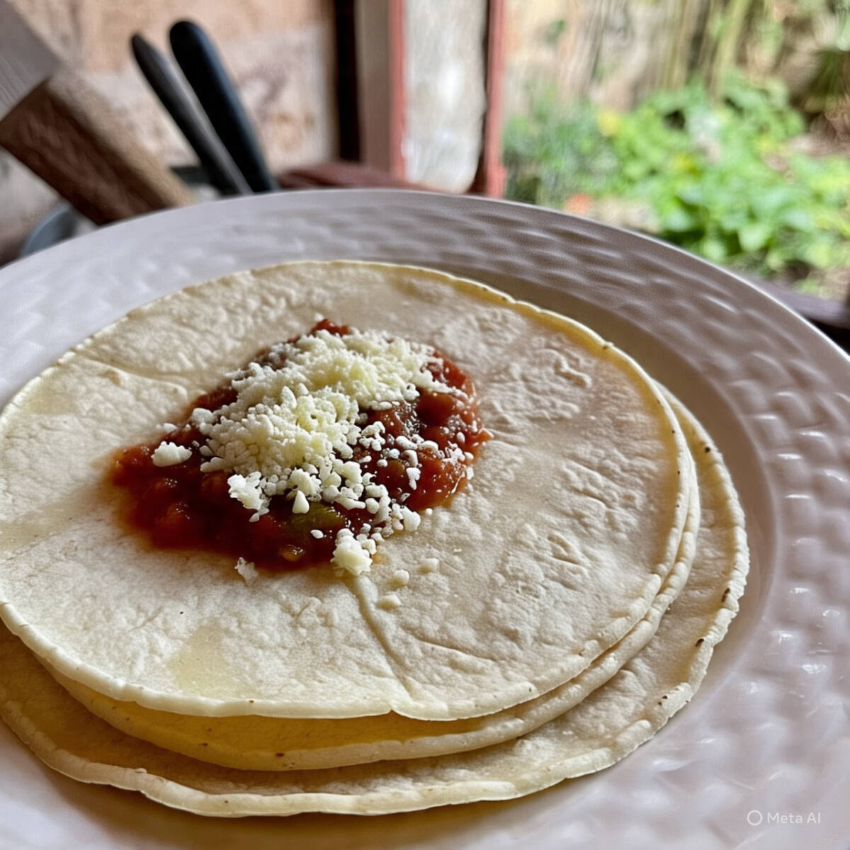 Tortilla De Maiz Recien Echa 1/2 Kg