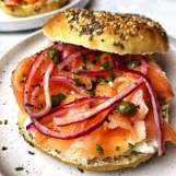 Bagel de salmón