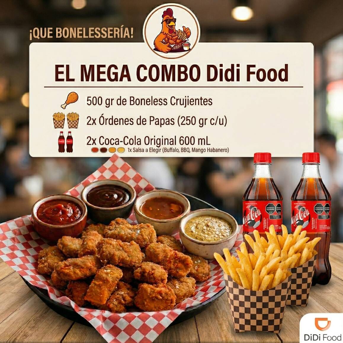 Combo 2 Personas Buffalo