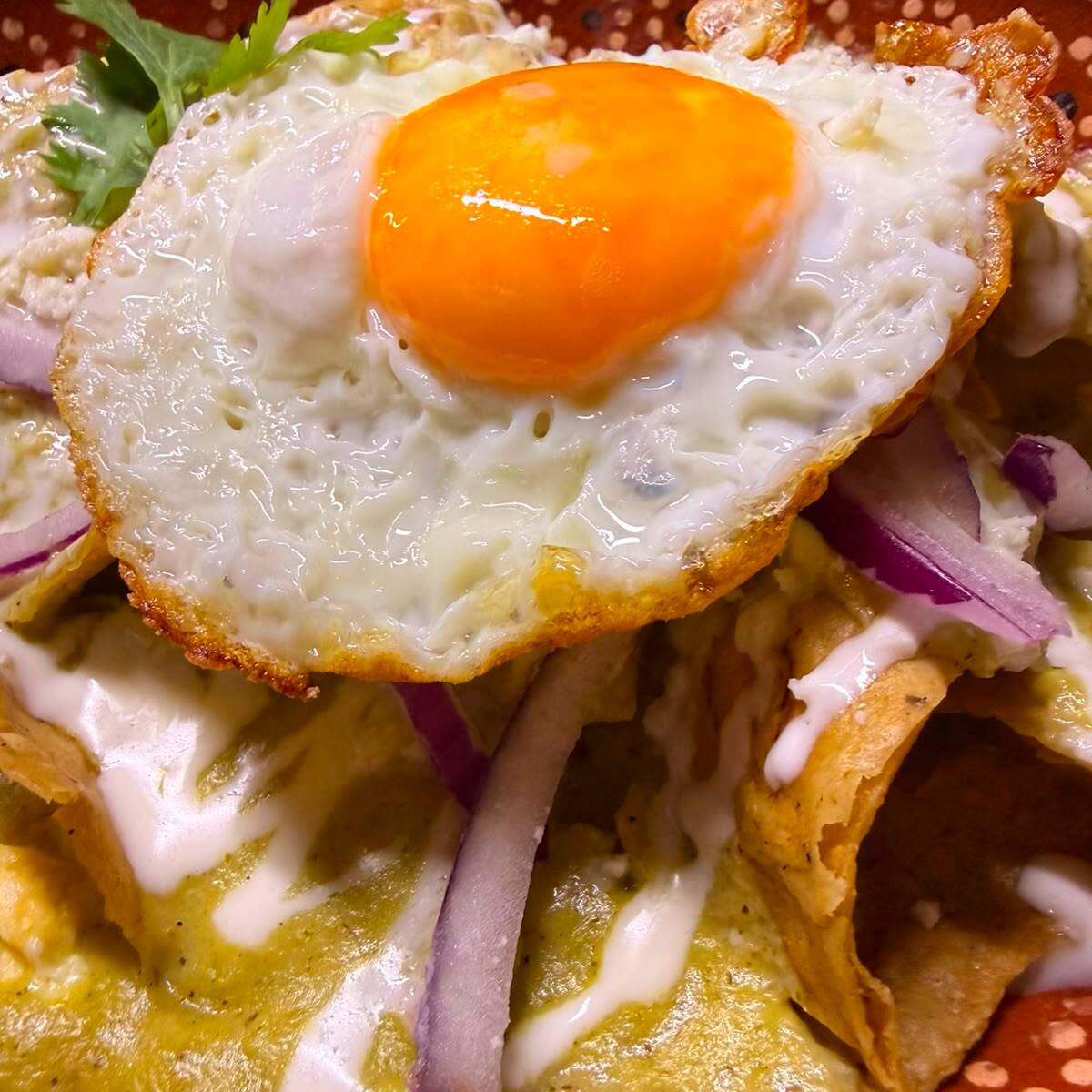 Chilaquiles con Huevo