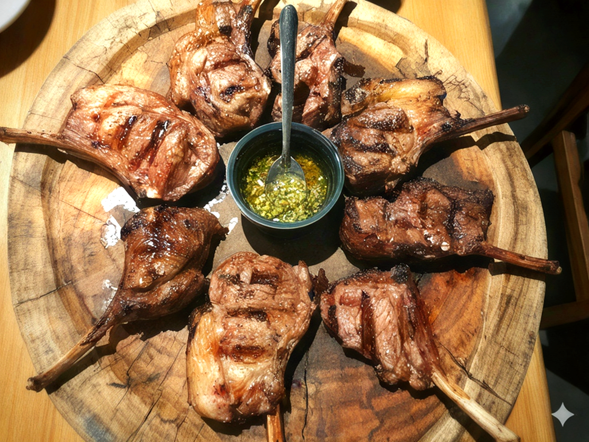 Cutelaria Carne Com Cerveja