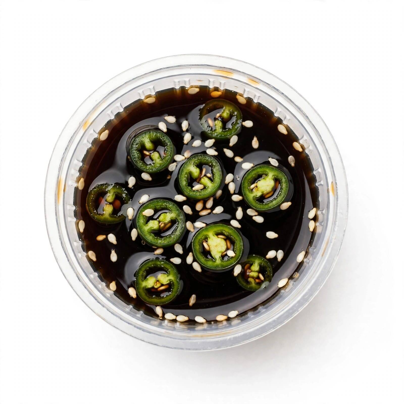 Salsa de Soya con Chiles