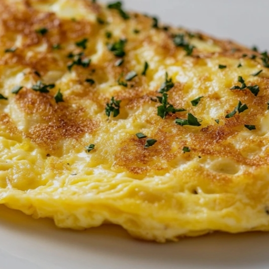 Omelette Jamón y Queso