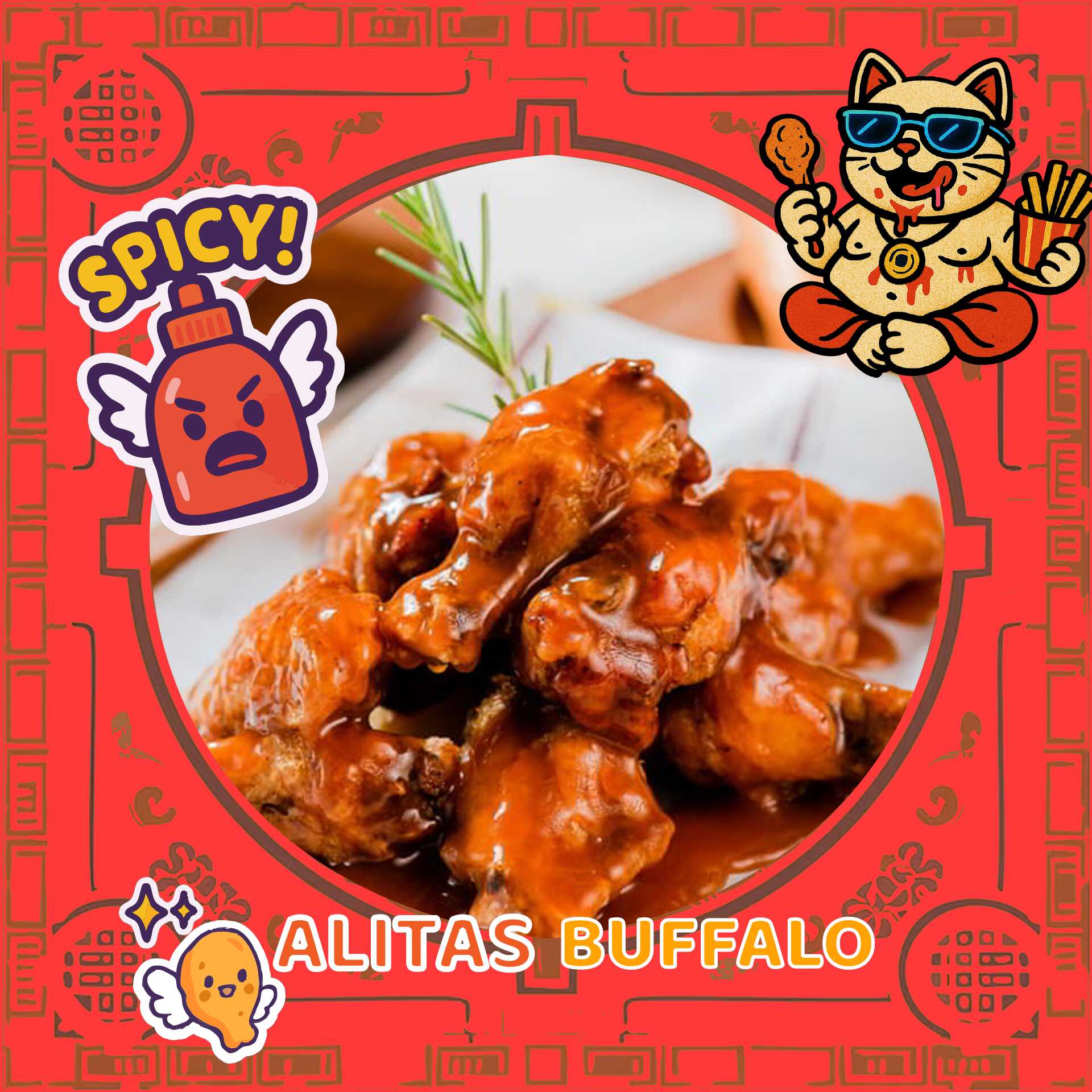 Alitas Buffalo 7s