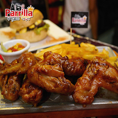 Alitas al Grill
