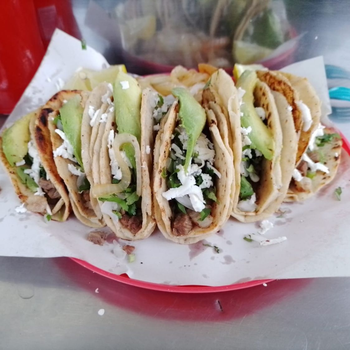 Combo 5 Tacos Sencillos Bisteck individual