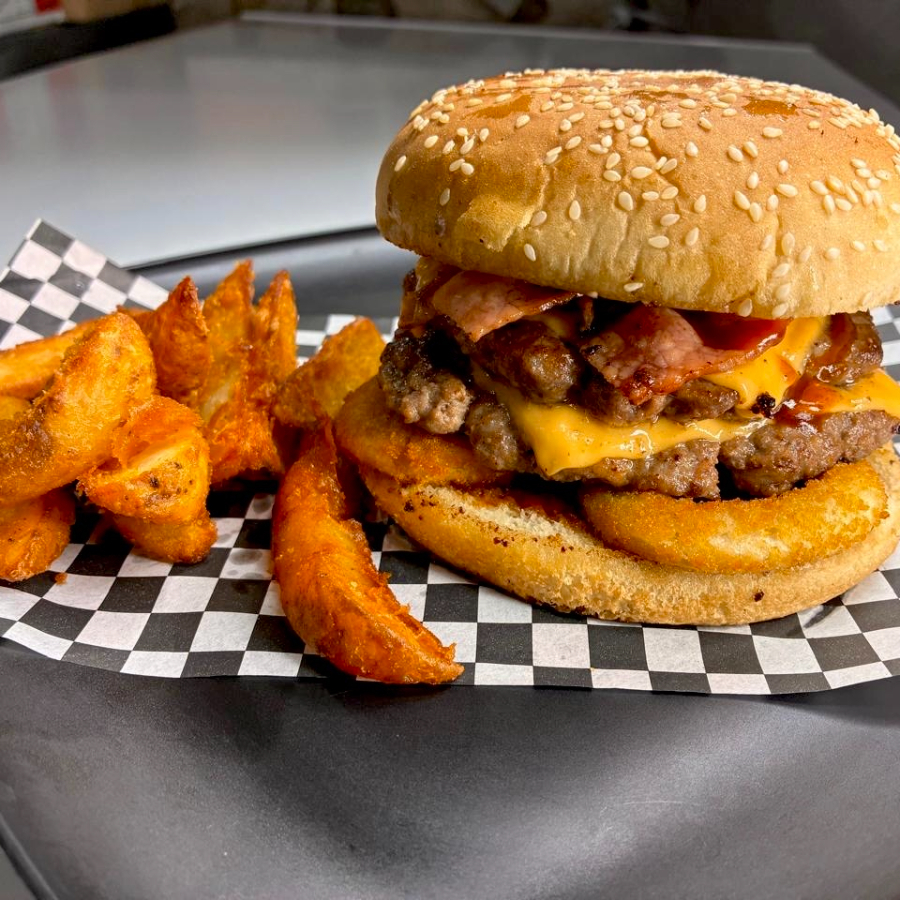 "NUEVA" BBQ Bacón Con Papas Gajo