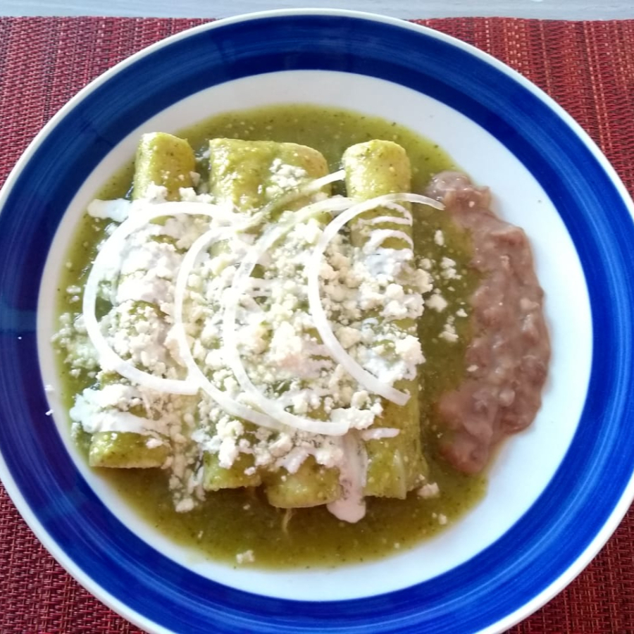 Enchiladas Verdes