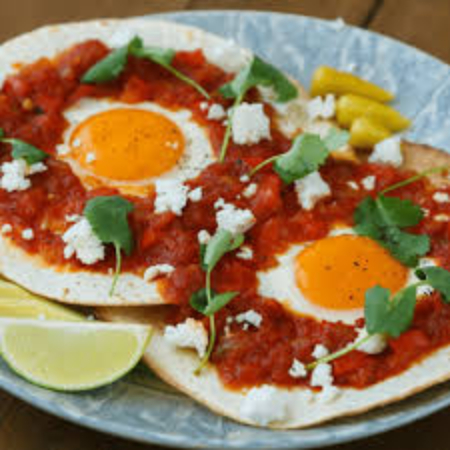 Huevos Rancheros con Frijoles D1JUN