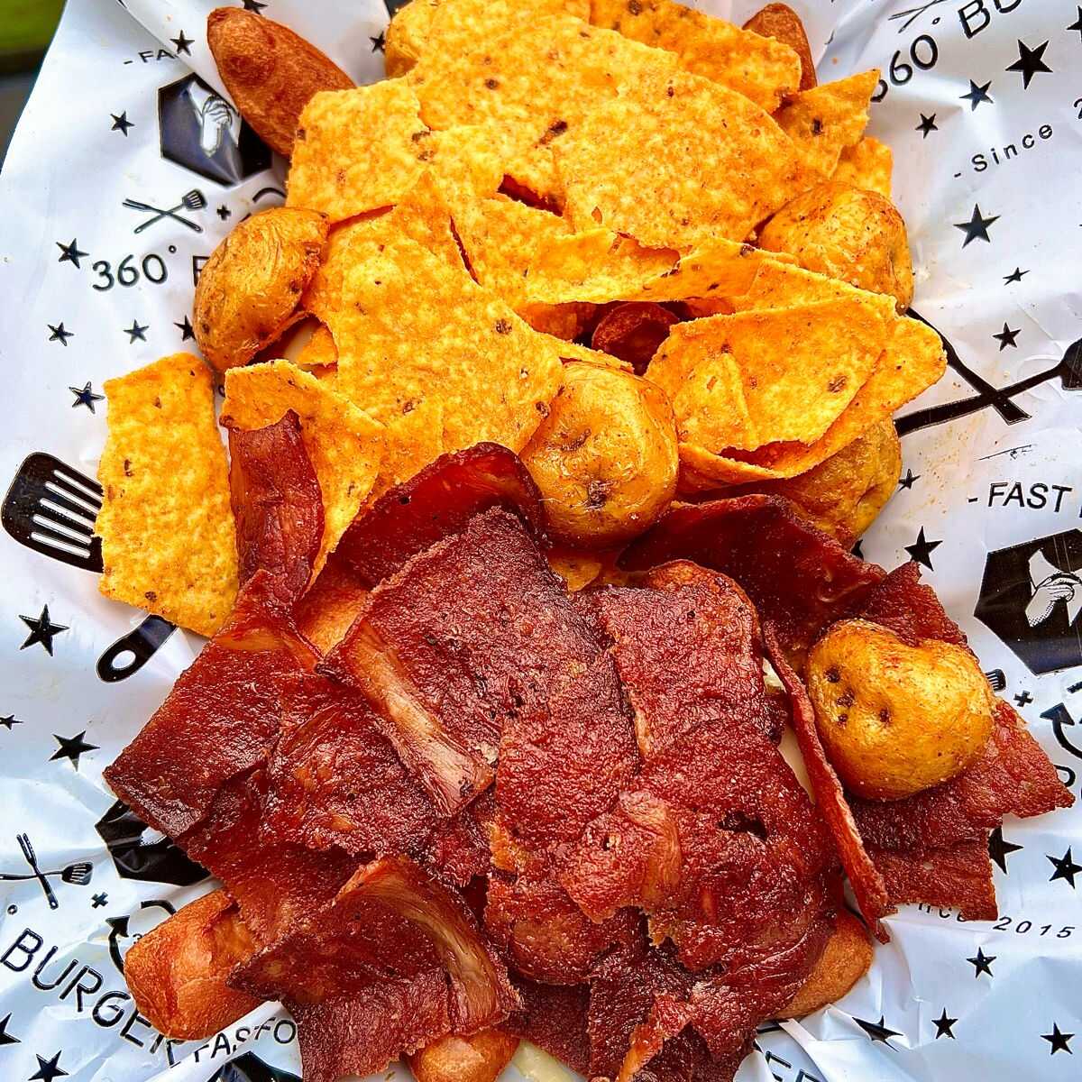 Salchipapa Doritos